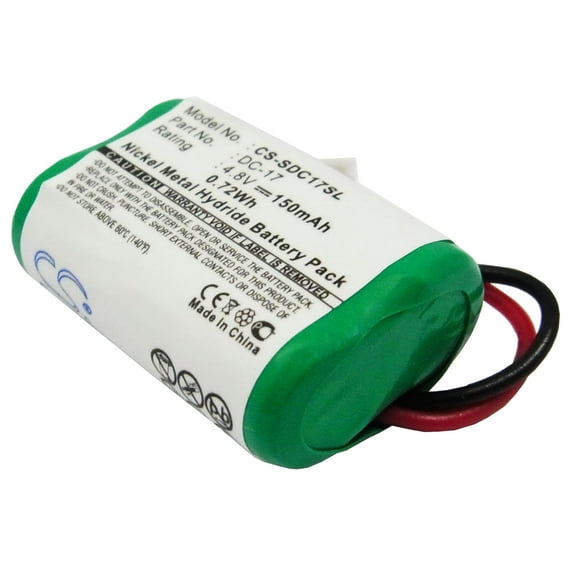 150mAh 4SN-1/4AAA15H-H-JP1 DC-17_5 MH120AAAL4GC DC-17 650-058 Battery for SportDog Field Trainer SD-400 FR200 Wetland Hunter SD-
