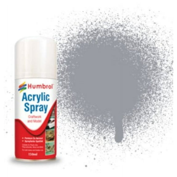 150ml Acrylic Matte Light Grey Spray