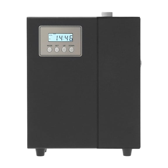 150ml Aroma Diffuser, Fragrance Machine with Metal & PP Housing, Built-in Fan, 4 Timer Settings, LED Screen, for Home Office Living Room