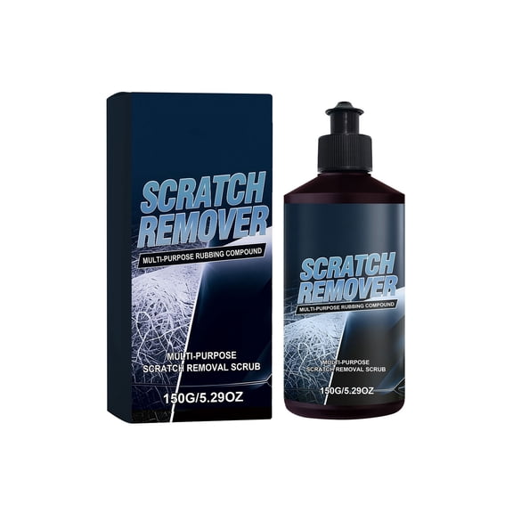 150ml Car Scratch Remover Rubbing Compound Multi-Purpose Paint Repair Polishing Cream for Vehicle Paint Restoration
