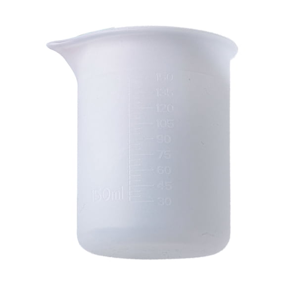 150ml Resin Cup with Precise Scale for DIY Jewelry Silicone Measuring Cup Reusable Mixing Cup Non-Stick Silicone Cup