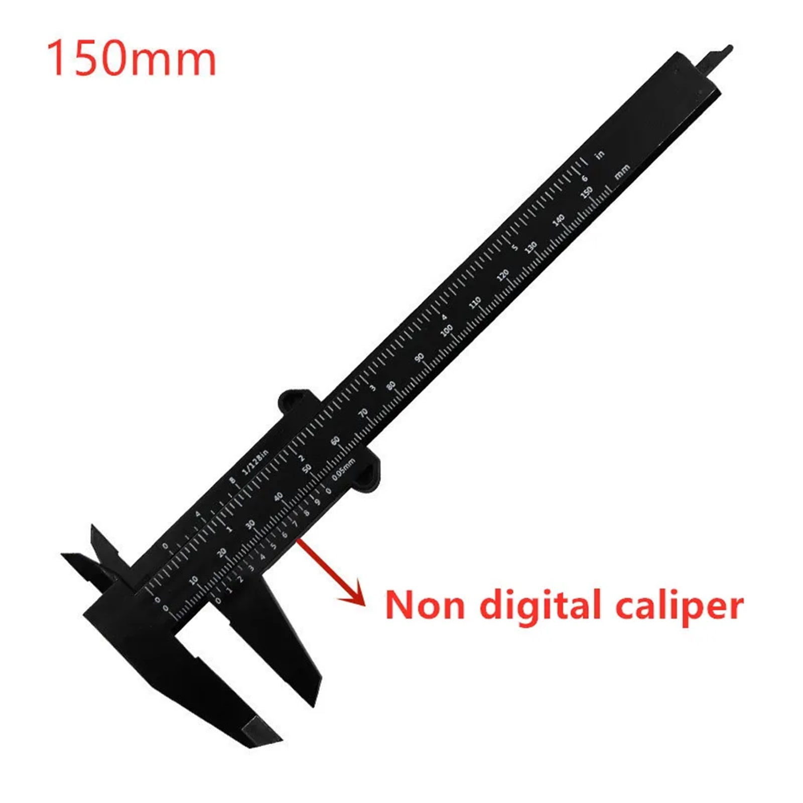 150mm 100mm Electronic Digital Caliper Carbon Fiber Dial Vernier Caliper Gauge Micrometer Measuring Tool Digital Ruler ,Easy to Use