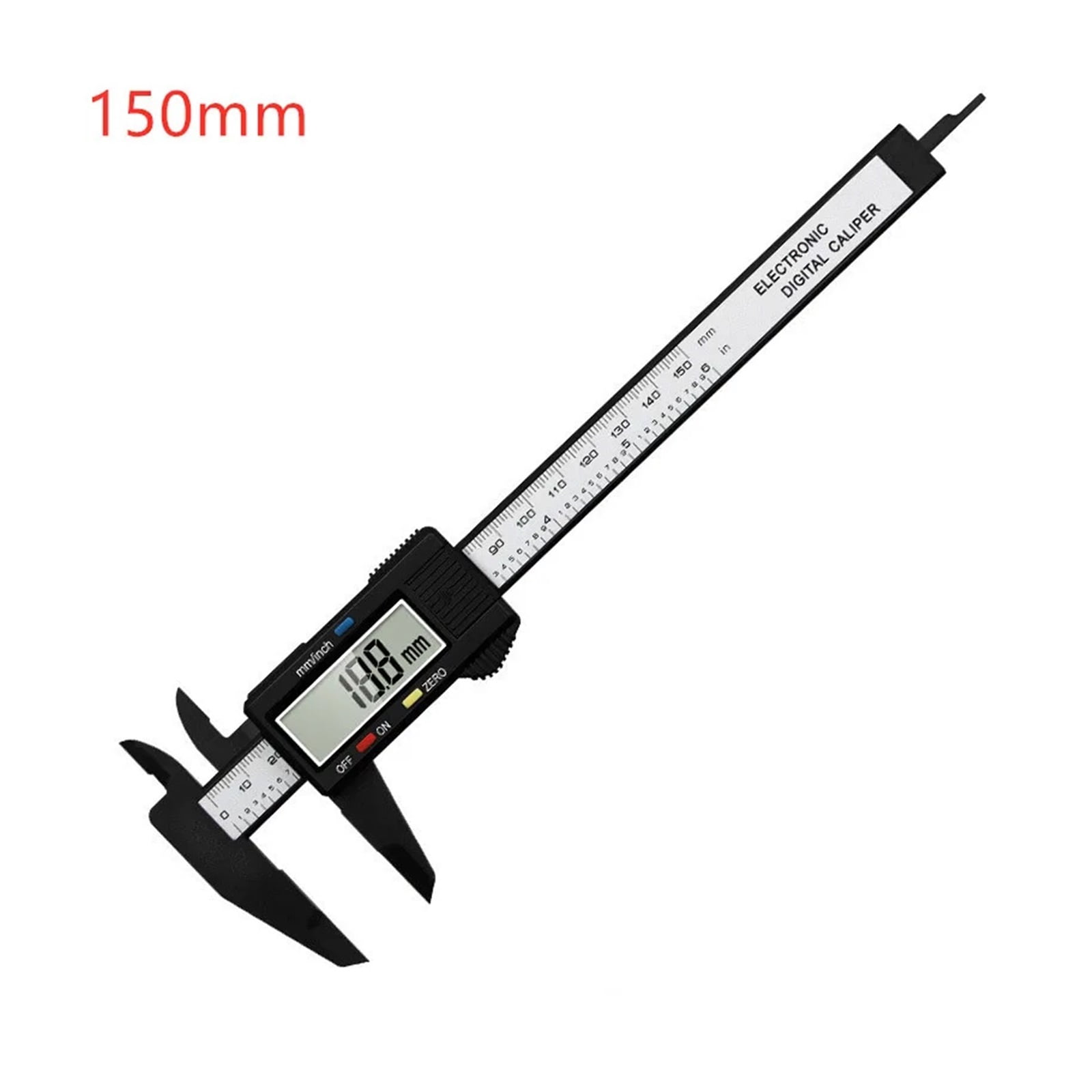 150mm 100mm Electronic Digital Caliper Carbon Fiber Dial Vernier Caliper Gauge Micrometer Measuring Tool Digital Ruler ,Precision Measuring