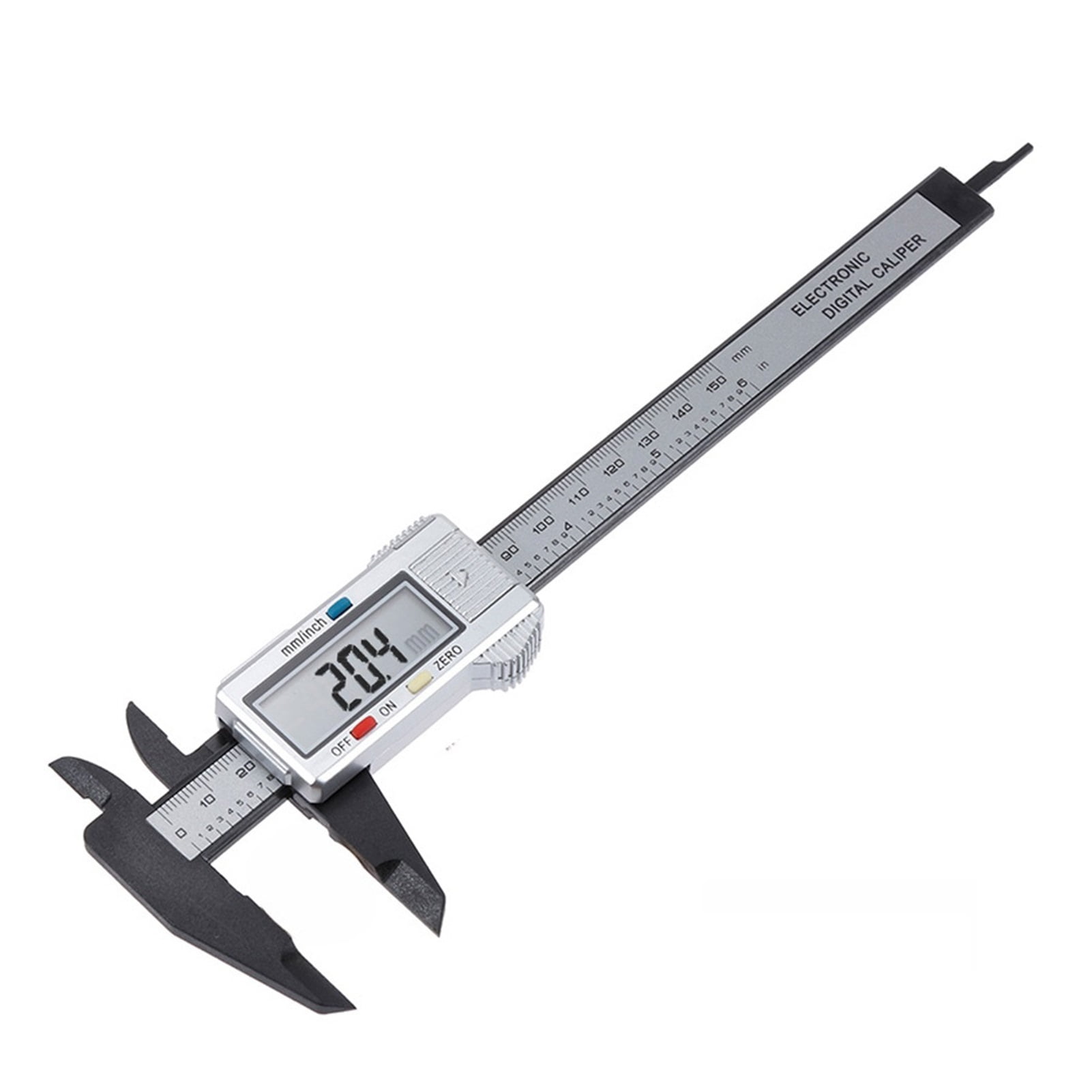 150mm 100mm Electronic Digital Caliper Carbon Fiber Dial Vernier Caliper Gauge Micrometer Measuring Tool Digital Ruler