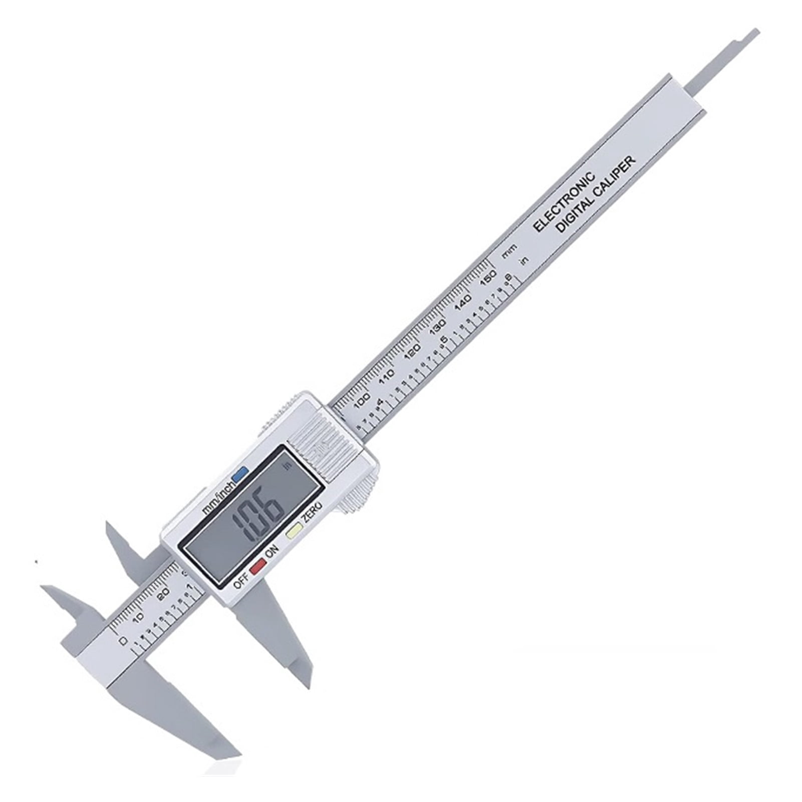 150mm 100mm Electronic Digital Caliper Carbon Fiber Dial Vernier Caliper Gauge Micrometer Measuring Tool Digital Ruler