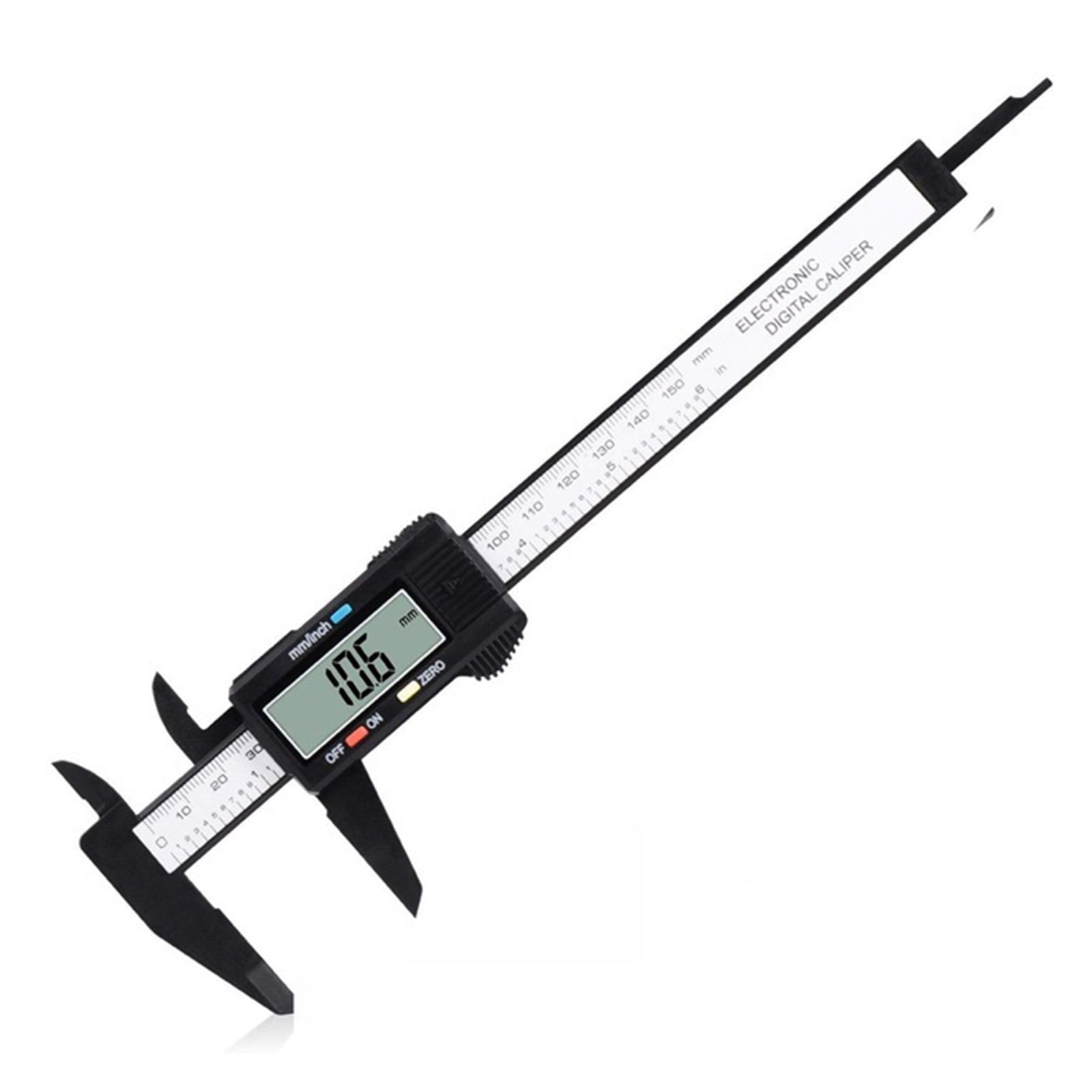 150mm 100mm Electronic Digital Caliper Carbon Fiber Dial Vernier Caliper Gauge Micrometer Measuring Tool Digital Ruler