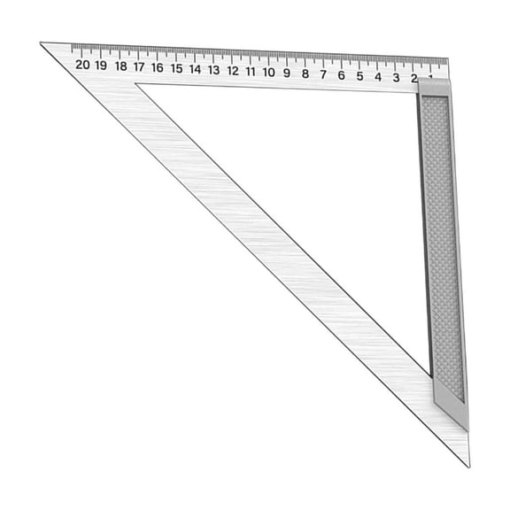150mm/200mm/300mm Triangles Square Ruler Stainless Steel Right Angled Woodworking Tool Measurement for Engineers