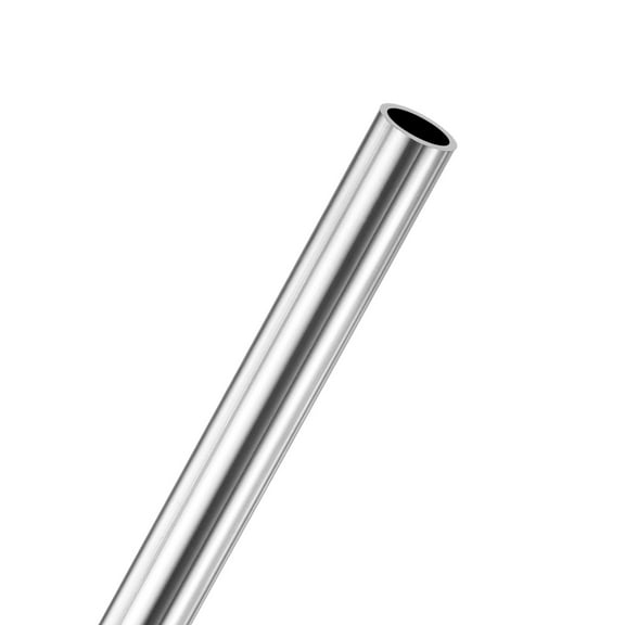 150mm 304 Stainless Steel Tube, 10mm OD 1mm Wall Thickness Seamless Stainless Steel Tubing for Construction/Machining/DIY Crafting [0.39x0.04x6IN]