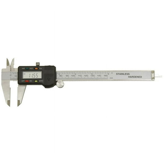 150mm (6") Digital Caliper With Tolerance Function