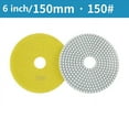 thumbnail image 1 of 150mm 6 Inch Diamond Polishing Pads Kit Wet/Dry For Granite Stone Concrete Marble Polishing Use Grinding Discs Grit 30-3000, 1 of 6