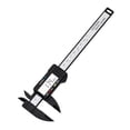 thumbnail image 1 of 150mm/6" LCD Digital Electronic Carbon Fiber Vernier Calipers Gauge Micrometer With Large LCD Screen Display Inch/Metric ,Complete Kit, 1 of 6