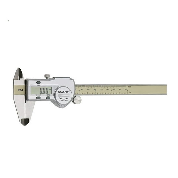 150mm 6inch Digital Caliper Stainless Steel Digital Caliper Electronic Digital Caliper Micrometer Measuring Gauging Tools ,Easy to Operate
