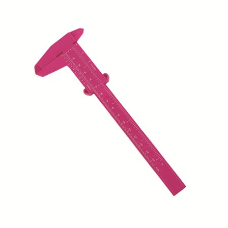 150mm 6inch Double Scale Vernier Caliper Plastic Construction For School Projects And Engineering Applications