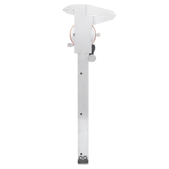 150mm Aluminum Alloy Dial Vernier Caliper with Depth Bar - 0.02mm Precision Shockproof Measuring Tool