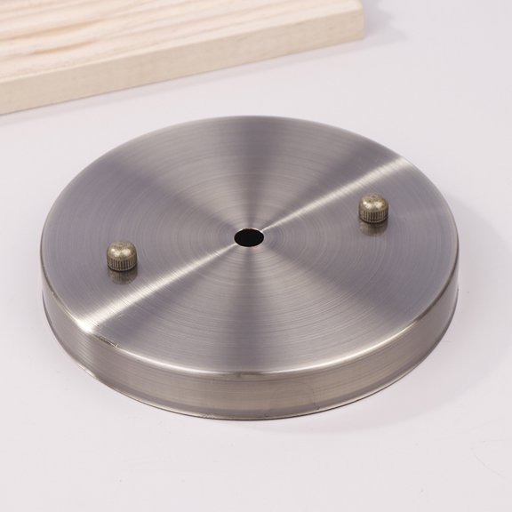 150mm Ceiling Rose 15cm Ceiling Canopy Iron Ceiling Plate Metal Lamp Base Modern Pendant Light Ceiling Lamp Round Lamp Base DIY