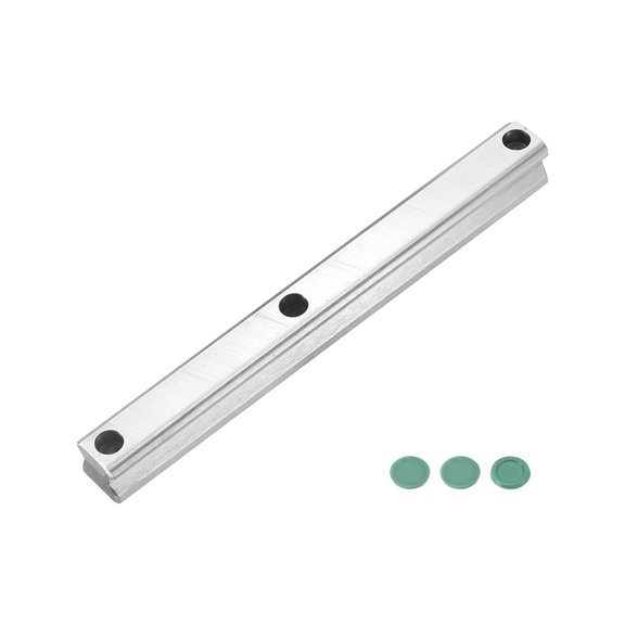 150mm HGR15 Linear Guide Rail, Bearing Steel Linear Motion Guideway for DIY CNC Routers Lathes Mills Automatic Equipment