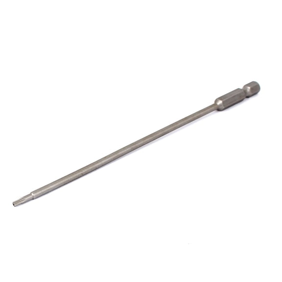 150mm Length 1/4" Hex Shank T8 Magnetic Torx Security Screwdriver Bit