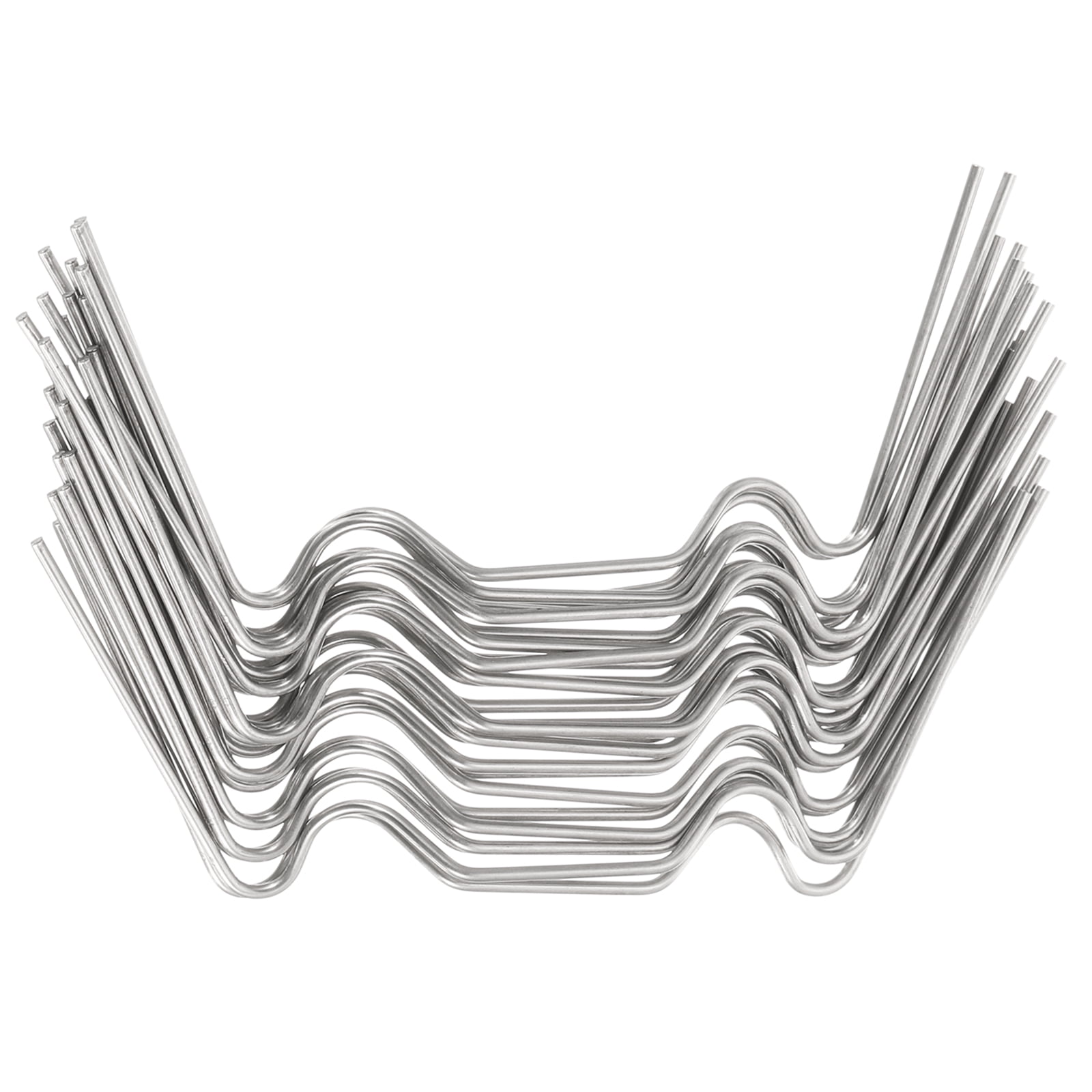 150pack Greenhouse Glazing Clips, 75mm Stainless Steel W Type Type