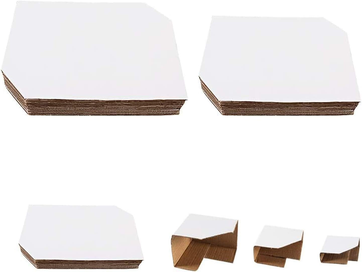 150pcs 3 Sizes Frame Corner Protector Adjustable Cardboard Corner Guard Protectors