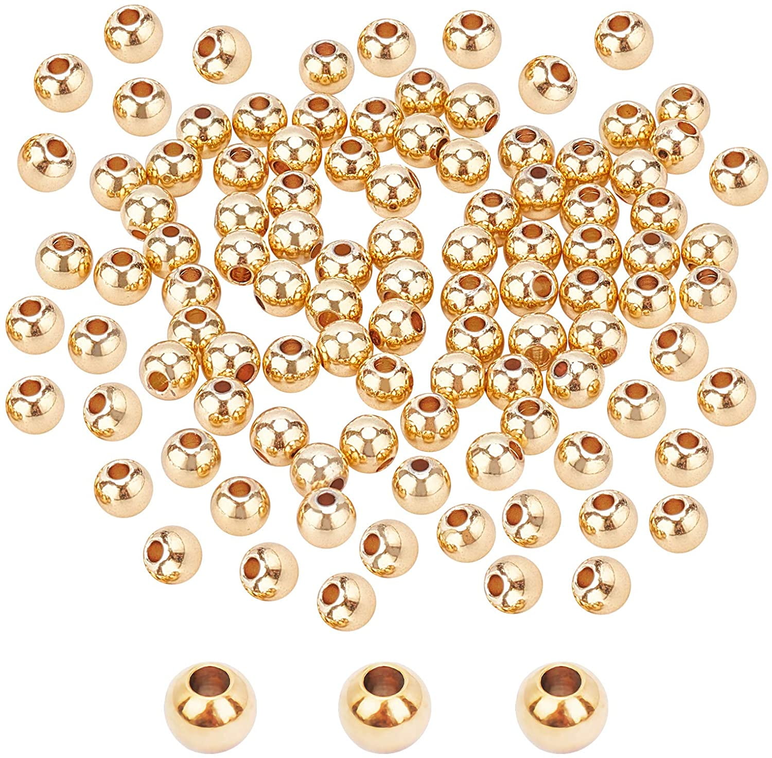14k gold 2024 plated brass