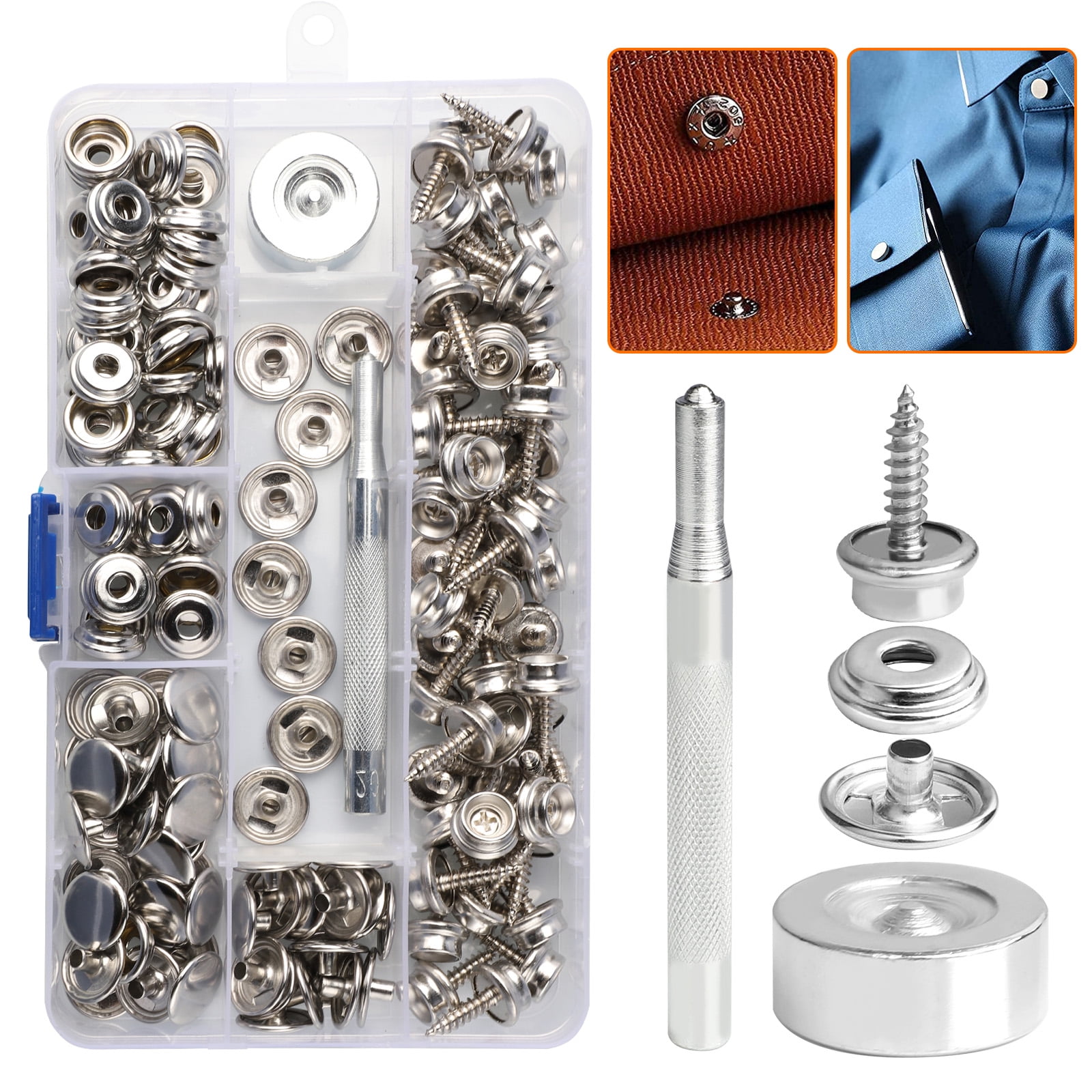 Marine Grade Snap Fasteners