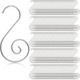 thumbnail image 2 of 400 Christmas Green Ornament Hooks – Small Metal Tree Hangers, 2 Packs Of 200 2 of 5