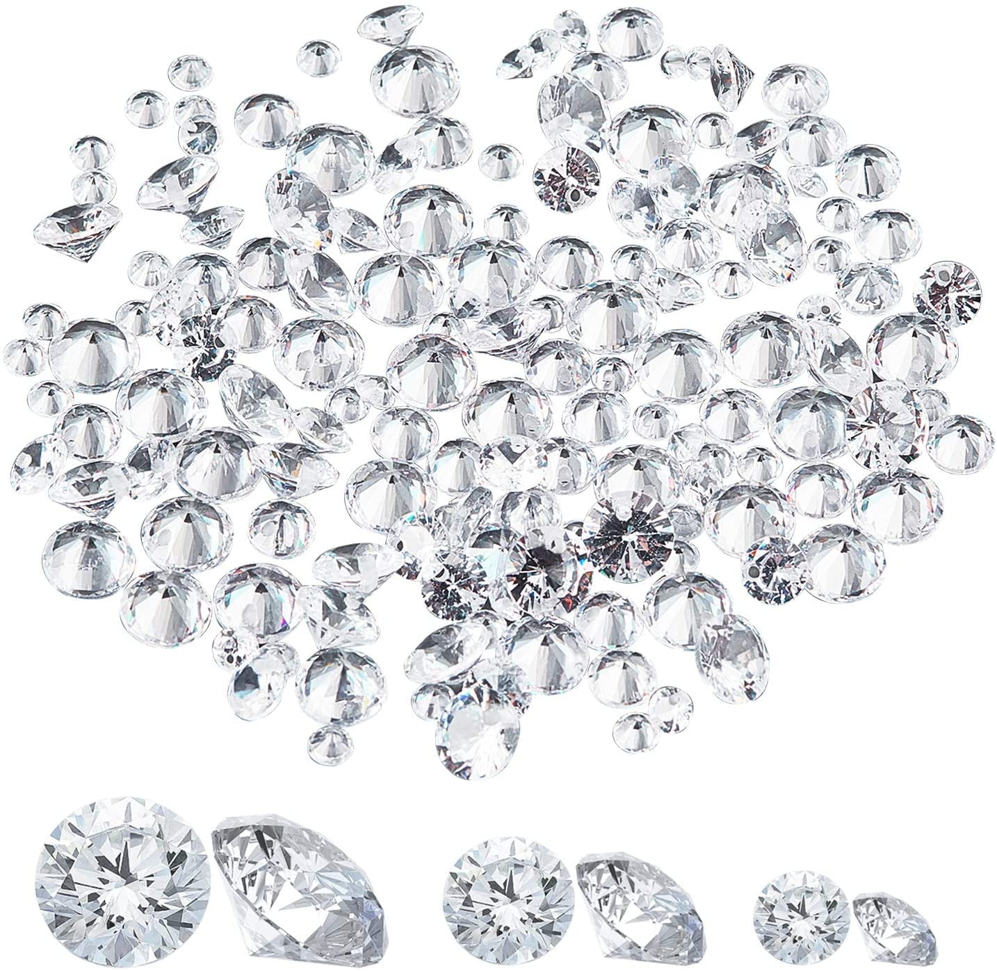 150pcs-Diamond-Shape-Cubic-