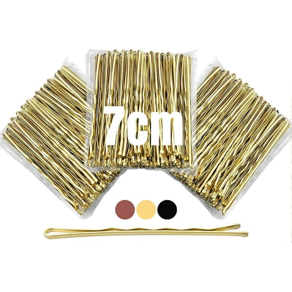 150pcs Hair Grips 7cm/2.75in Bobby Pins Blonde Hair Pins Long Kirby Grips for Women Girls Hair Accessories Ideal for All Types Makeup & Hair Styling
