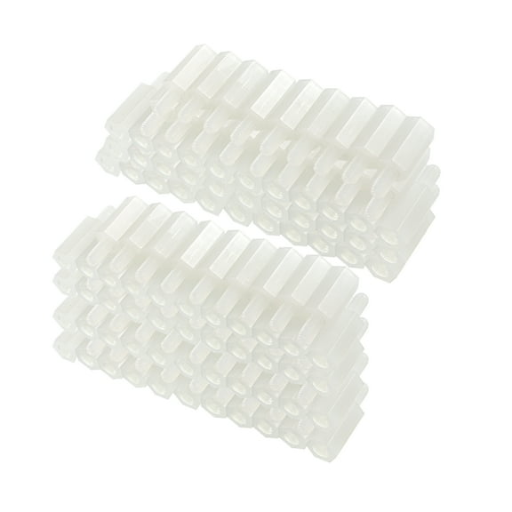 150pcs M3 11+6mm Male Thread Nylon Hex Standoff Spacer Screw PCB Pillar