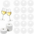 thumbnail image 1 of 150pcs Paper Wine Glass Blank Goblet Marker Flat Round White 70x0.5mm Inner Diameter: 20mm, 1 of 9