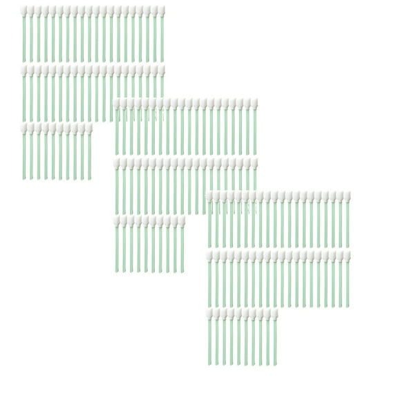 150pcs Professional Foam Cleaning Swab Sticks For Lab Dust-Free Cleaning Sponge Tip Swabs Solvent Format Inkjet Printer Optical Equipment