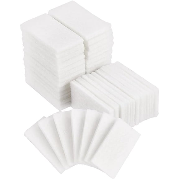 150pcs Rectangle Aroma Pads Aromatherapy Refill Pads 1.7×0.9inch Unscented Refill Pads Aromatherapy Car Diffuser Pad for Home Electronic Equipment Locket Scent Ball Plug-in Diffuser