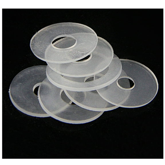 150pcs Soft Nylon Gasket M3x8mmx1mm For Fasteners Locking Devices Fixed Mechanical.