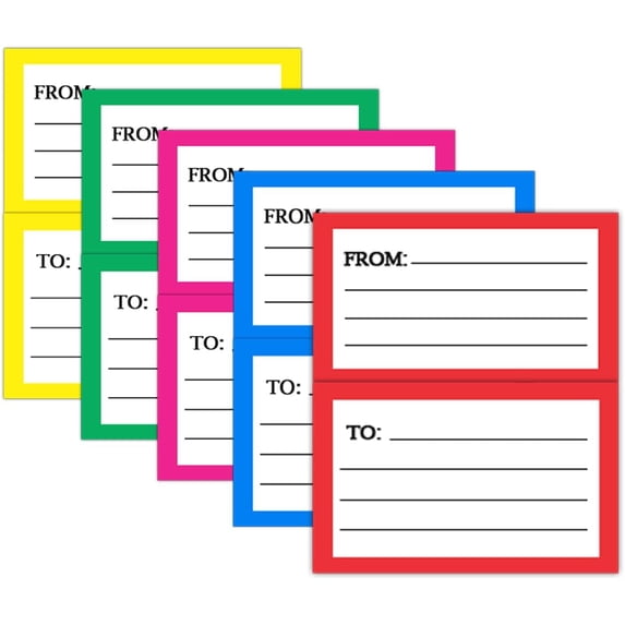 150pcs to from Return Address Mailing Labels,4.5x3.5 Inch Postage ...