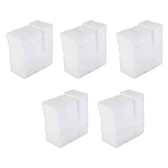 150x Magic Cleaning Sponge Eraser Melamine Cleaner Multifunction White