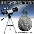 thumbnail image 1 of 150x70mm Astronomical Telescope for Beginners with Tripod, Refractor Telescope for Moon Viewing s & Adults(A), 1 of 6