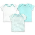 thumbnail image 1 of 151-3-24-MT 3 Piece White & Mint Lap Shoulder Shirt Set, 24 Months, 1 of 1