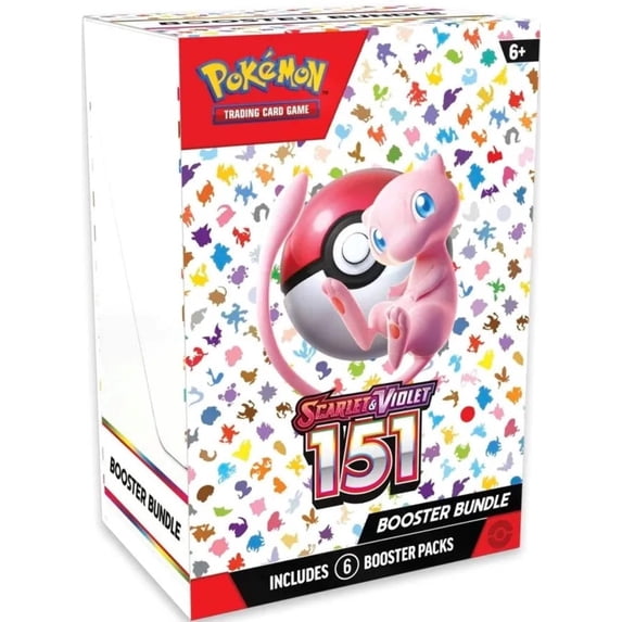 Pokemon Scarlet & Violet 151 Booster Bundle, 6 Packs