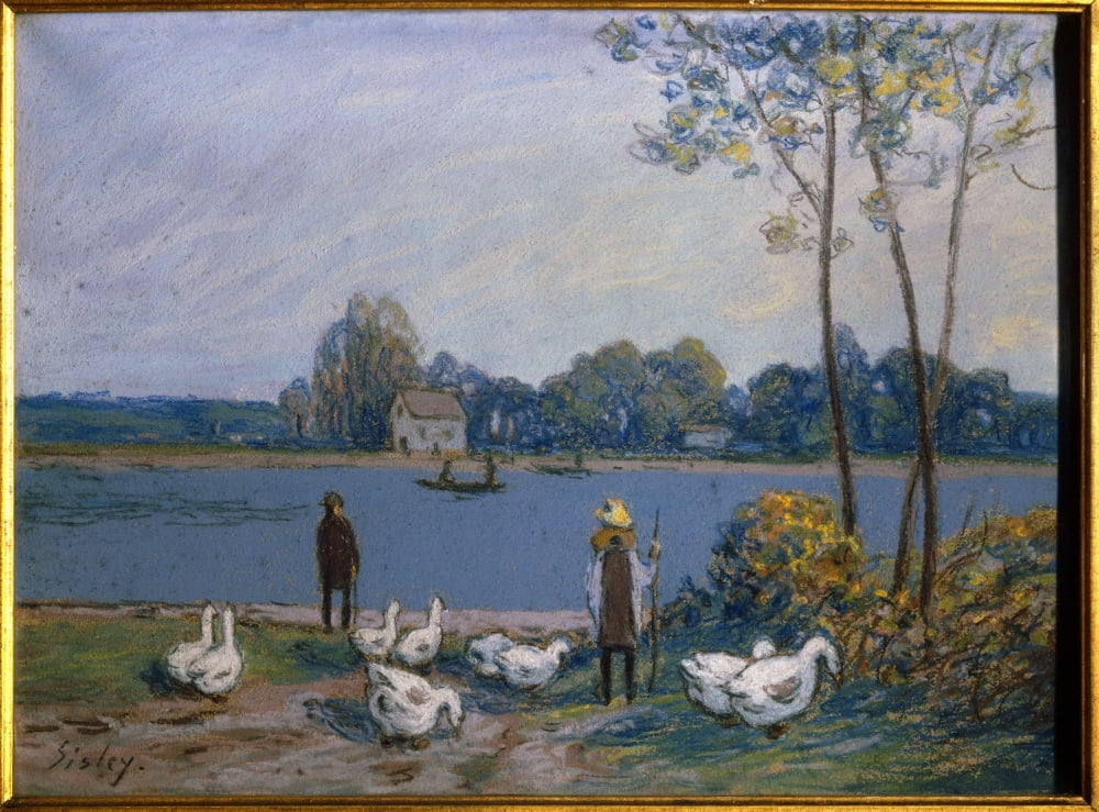 1512 Alfred Sisley (1839-1899) French School Canvas Art - (24 x 18)