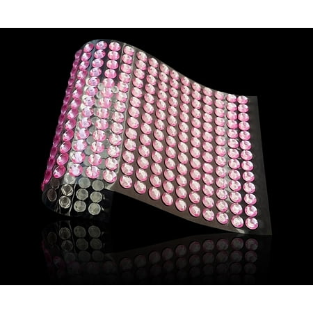 1512 Pcs Bulk Sheet 6mm Clear Self Adhesive Diamante Stick on Rhinestone Gems Craft