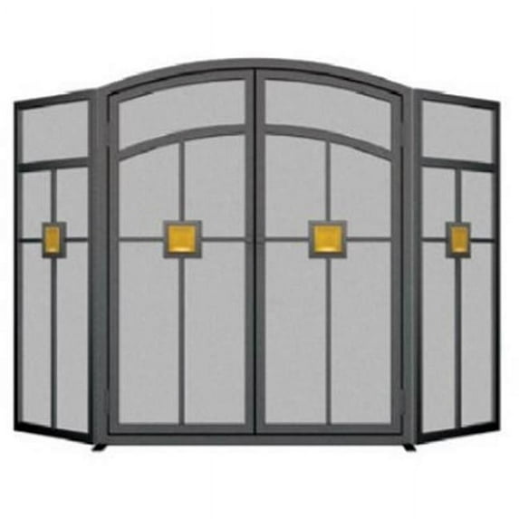 15137 3 Panel Fireplace Screen