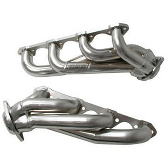 15150 Shorty Headers - Silver Ceramic Coated