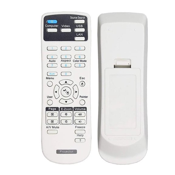 1519442 Remote Control Commander fit for Epson Projector PowerLite 1835 PowerLite 450W PowerLite 460