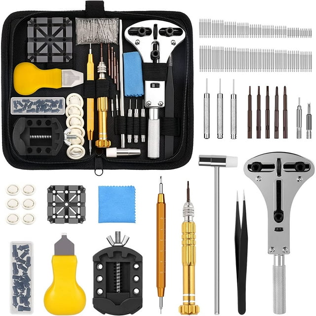 151PCS Watch Repair Kit, Vastar Watch Battery Replacement Tool Set