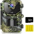 thumbnail image 1 of 1520P 20MP Trail Camera, Hunting Camera with 120°Wide-Angle Motion Latest Sensor View 0.2s Trigger Time Trail Game Camera with 940nm No Glow and IP66 Waterproof 2.4” LCD 48pcs for Wildlife Monitoring, 1 of 7