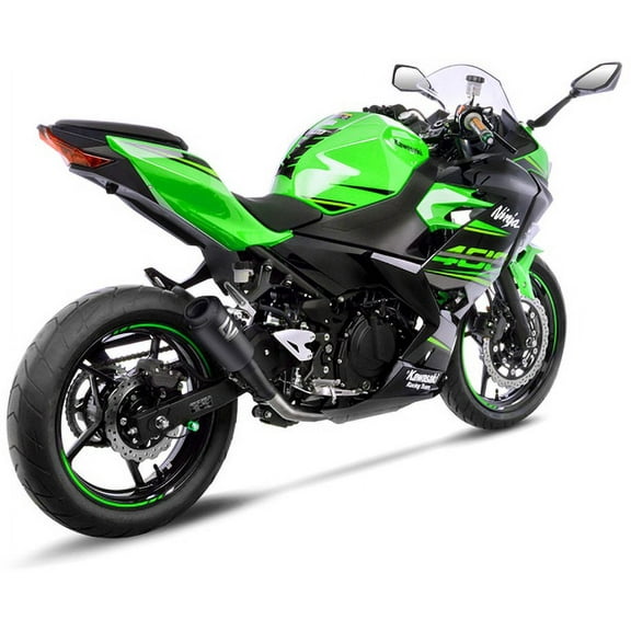 15218FB - LV-10 Slip-On, Black Stainless Muffler