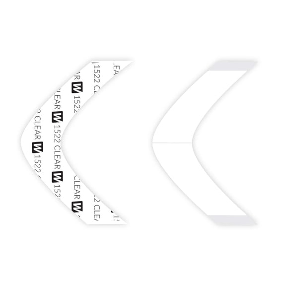 1522 Clear AA Contour Tape, 36PC/PK