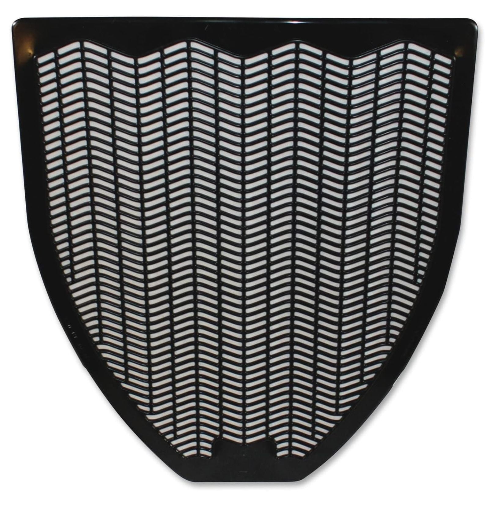 15255 Urinal Mat, Z-Mat, .5-Inch x17-Inch x20.4-Inch , 6/CT, Black