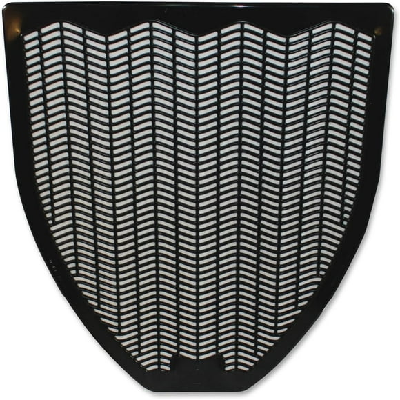15255 Urinal Mat, Z-Mat, .5-Inch x17-Inch x20.4-Inch, 6/CT, Black