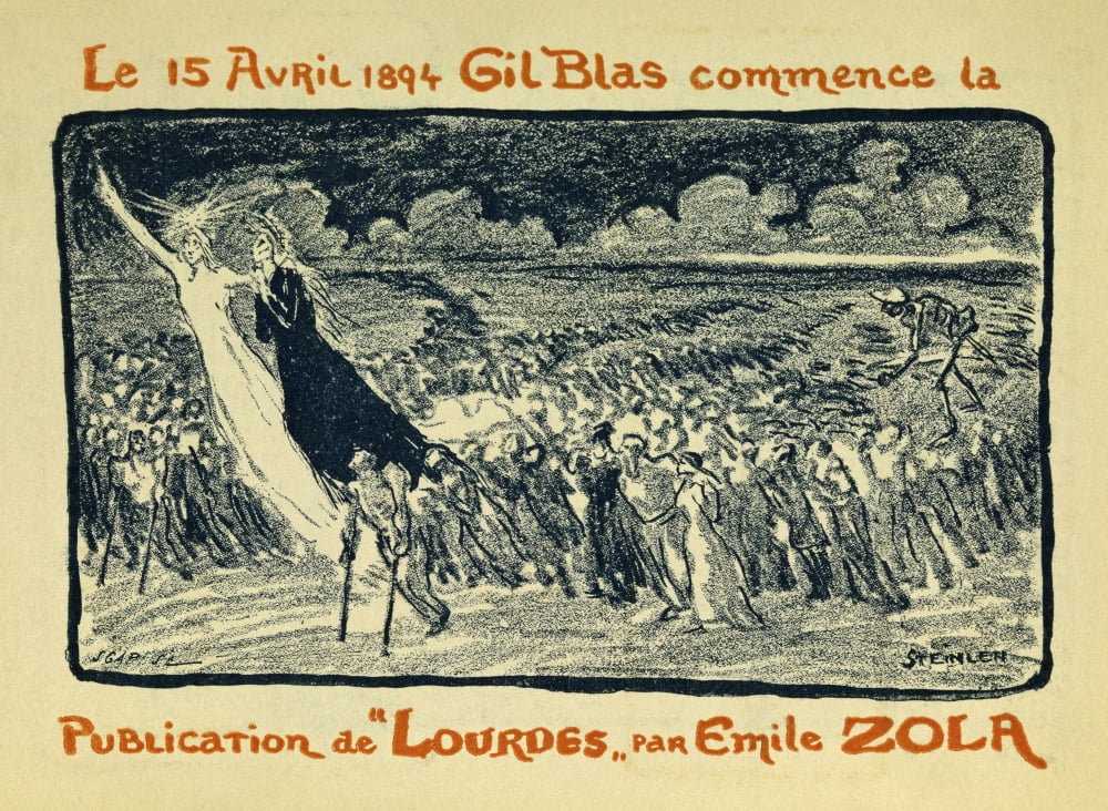 1526 Theophile Alexandre Steinlen (1859-1923) French School Canvas Art - (24 x 18)
